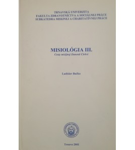 MISIOLÓGIA III. - Ladislav Bučko