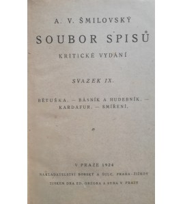 SOUBOR SPISU - A.V. Šmilovský