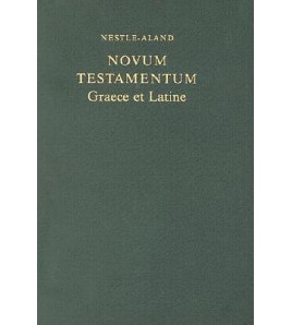 NOVUM TESTAMENTUM  - Graece et Latine