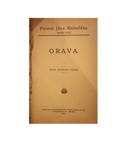 ORAVA - Ján Kalinčiak