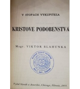 KRISTOVE PODOBENSTVÁ - Viktor Blahunka