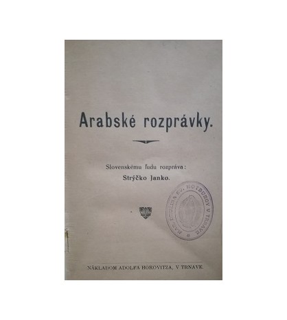 ARABSKÉ ROZPRÁVKY