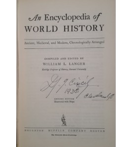 AN ENCYCLOPEDIA OF WORLD HISTORY - William L. Langer