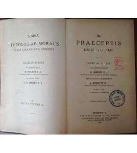 SUMMA THEOLOGIAE MORALIS - H. Noldin S.J.