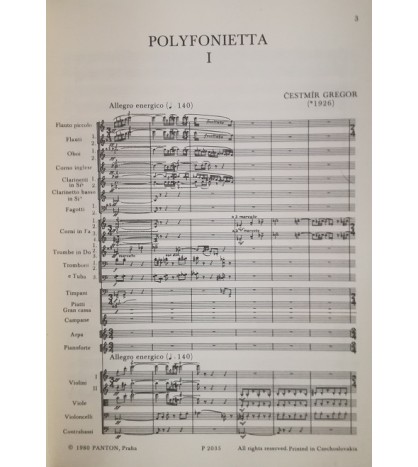 POLYFONIETTA - Čestmír Gregor