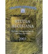 STUDIA ALOISIANA 2003