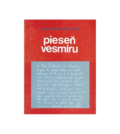 PIESEŇ VESMÍRU - Pierre Teilhard de Chardin