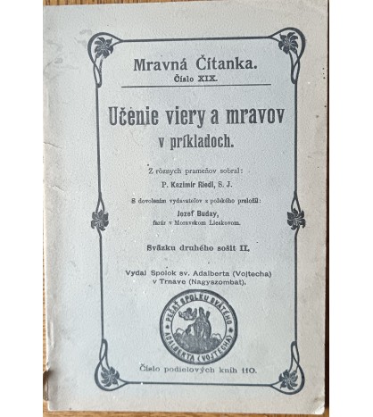 UČENIE VIERY A MRAVOV V PRÍKLADOCH - Kazimír Riedl