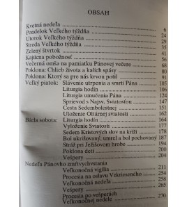 VEĽKÝ TÝŽDEŇ A VEĽKONOČNÉ TROJDNIE - Vincent Malý