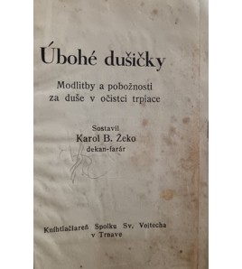 ÚBOHÉ DUŠIČKY - Karol B. Žeko