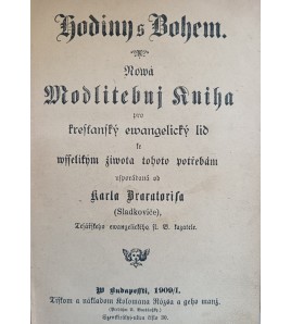 HODINY S BOHEM - Karol Braxatoris Sládkovič